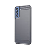 Custodia morbida in TPU in fibra di carbonio con trama spazzolata serie MOFI Gentleness, For Huawei P50, For Huawei P Smart 2021 / Y7A, For Samsung Galaxy S21 FE, For Samsung Galaxy A82 / Quantum2, For Samsung Galaxy A22 5G, For Nokia 1.4