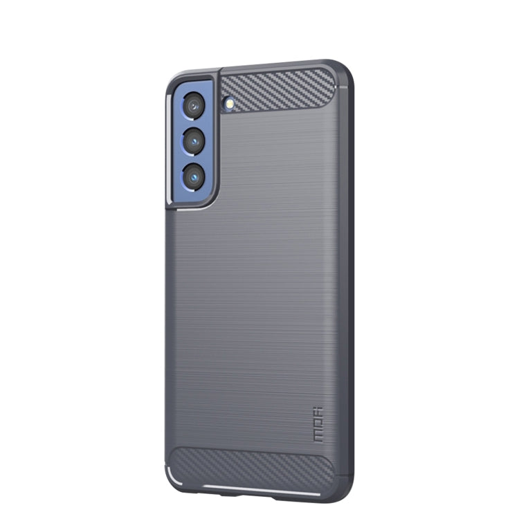 Custodia morbida in TPU in fibra di carbonio con trama spazzolata serie MOFI Gentleness, For Huawei P50, For Huawei P Smart 2021 / Y7A, For Samsung Galaxy S21 FE, For Samsung Galaxy A82 / Quantum2, For Samsung Galaxy A22 5G, For Nokia 1.4