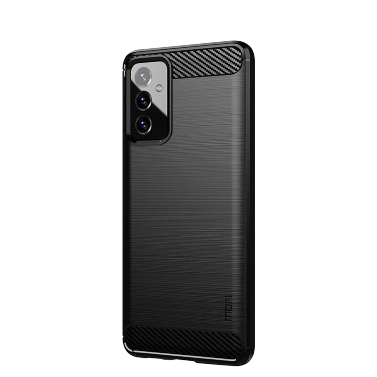 Custodia morbida in TPU in fibra di carbonio con trama spazzolata serie MOFI Gentleness, For Huawei P50, For Huawei P Smart 2021 / Y7A, For Samsung Galaxy S21 FE, For Samsung Galaxy A82 / Quantum2, For Samsung Galaxy A22 5G, For Nokia 1.4