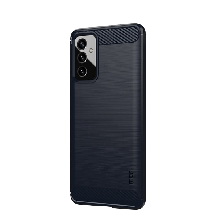 Custodia morbida in TPU in fibra di carbonio con trama spazzolata serie MOFI Gentleness, For Huawei P50, For Huawei P Smart 2021 / Y7A, For Samsung Galaxy S21 FE, For Samsung Galaxy A82 / Quantum2, For Samsung Galaxy A22 5G, For Nokia 1.4