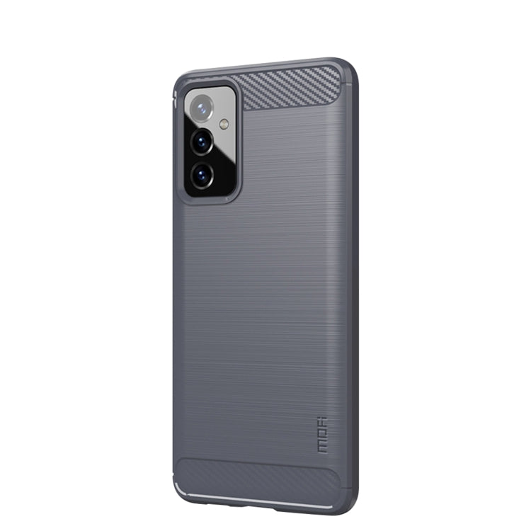 Custodia morbida in TPU in fibra di carbonio con trama spazzolata serie MOFI Gentleness, For Huawei P50, For Huawei P Smart 2021 / Y7A, For Samsung Galaxy S21 FE, For Samsung Galaxy A82 / Quantum2, For Samsung Galaxy A22 5G, For Nokia 1.4