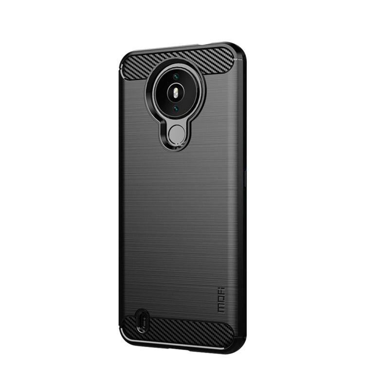 Custodia morbida in TPU in fibra di carbonio con trama spazzolata serie MOFI Gentleness, For Huawei P50, For Huawei P Smart 2021 / Y7A, For Samsung Galaxy S21 FE, For Samsung Galaxy A82 / Quantum2, For Samsung Galaxy A22 5G, For Nokia 1.4
