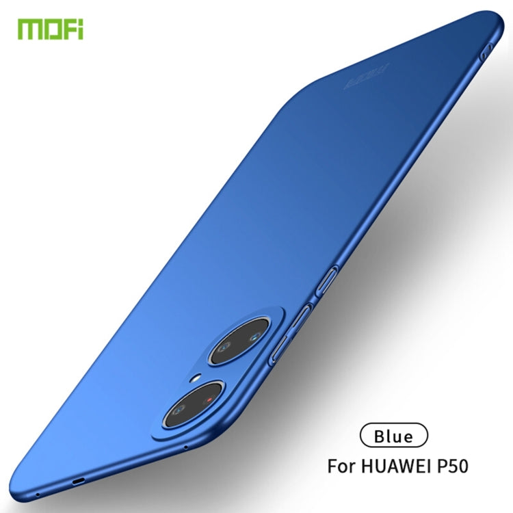 Custodia rigida ultrasottile MOFI Frosted PC, For Huawei P50, For Huawei P50 Pro, For Xiaomi Redmi K40 Gaming