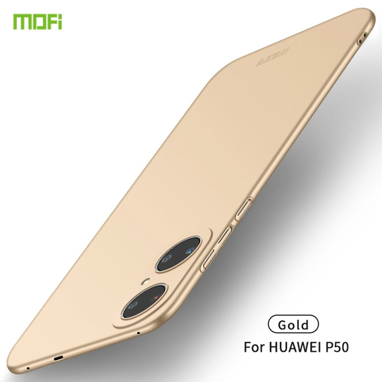 Custodia rigida ultrasottile MOFI Frosted PC, For Huawei P50, For Huawei P50 Pro, For Xiaomi Redmi K40 Gaming