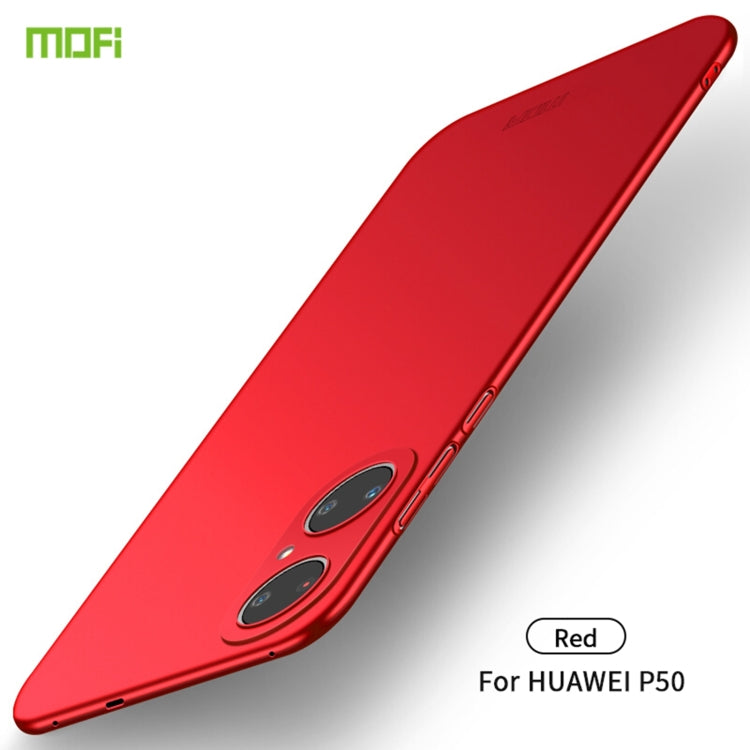 Custodia rigida ultrasottile MOFI Frosted PC, For Huawei P50, For Huawei P50 Pro, For Xiaomi Redmi K40 Gaming