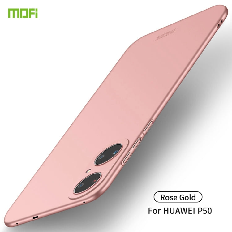 Custodia rigida ultrasottile MOFI Frosted PC, For Huawei P50, For Huawei P50 Pro, For Xiaomi Redmi K40 Gaming