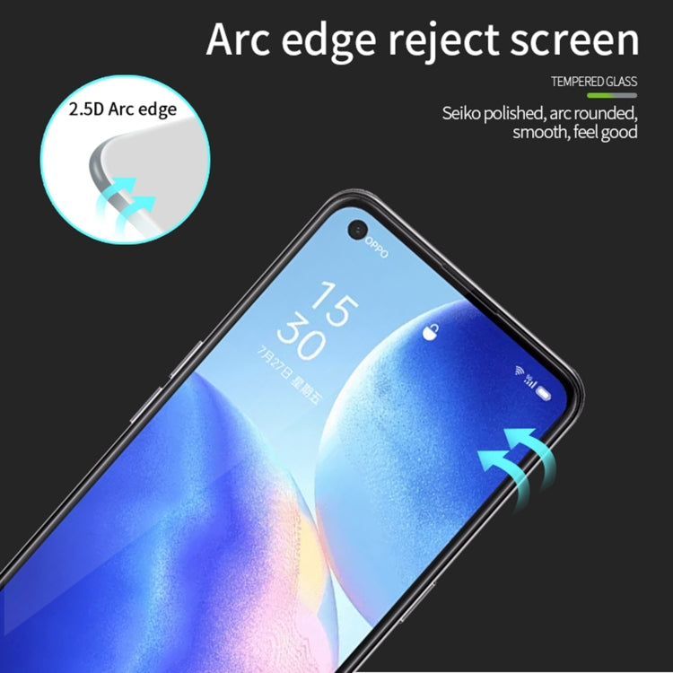 Pellicola in vetro temperato a schermo intero PINWUYO 9H 2.5D, For OPPO Reno5 Z / A94, For Lenovo Legion 2 Pro