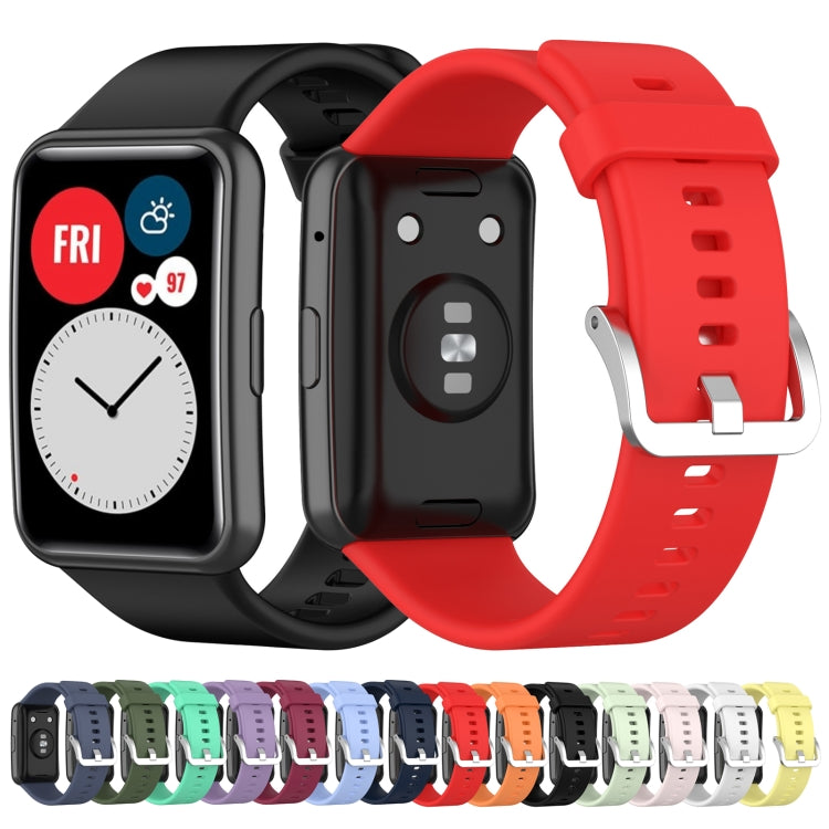 Per cinturino in silicone per orologio intelligente Huawei Watch Fit Cinturino in silicone TIA-B09