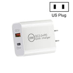 Caricabatterie da viaggio Dual Fast Charging 20W per smartphone
