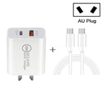 Caricatore rapido USB PD Type-C 20W con cavo Type-C