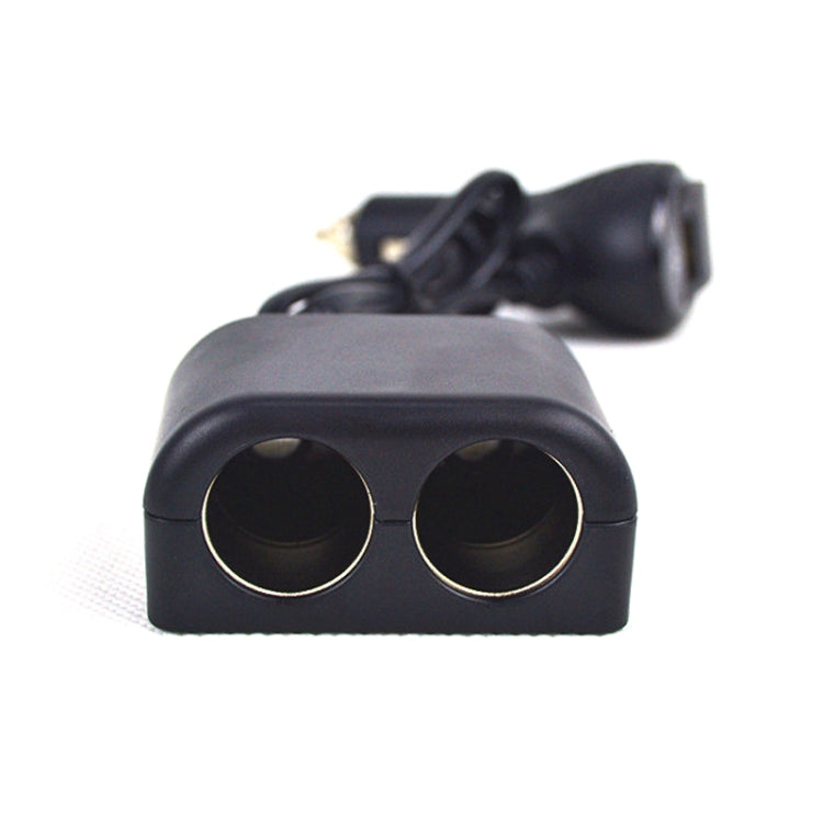 Adattatore per accendisigari Splitter per accendisigari a 2 prese con display a LED Adattatore per caricabatteria da auto USB, 2 Socket