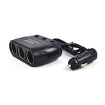 Splitter adattatore per accendisigari 3 prese Splitter per accendisigari 12V/24V Power Car Charger, 3 Sockets