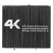 AY78V20 4K 60Hz HDMI 2.0 Splitter audio 5.1 ARC Estrattore audio HD-MI HDCP 2.2 HDR10 Convertitore audio 4K HD-MI ottico TOSLINK SPDIF