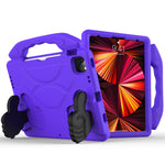 Guscio protettivo piatto anti caduta per bambini in materiale EVA con staffa per il pollice, For iPad Pro 11 (2021)