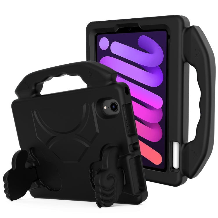 Guscio protettivo piatto anti caduta per bambini in materiale EVA con staffa per il pollice, For iPad mini 6 / mini 20246, For iPad mini 6 / mini 2024