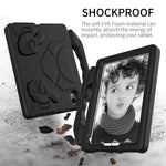 Guscio protettivo piatto anti caduta per bambini in materiale EVA con staffa per il pollice, For iPad mini 6 / mini 20246, For iPad mini 6 / mini 2024