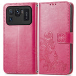 Custodia in pelle con protezione per telefono cellulare con fibbia in rilievo con chiusura a quattro foglie con cordino e slot per schede e portafoglio e funzione staffa, For Samsung Galaxy A22 5G, For Samsung Galaxy A22 4G, For Samsung Galaxy F62/M62 ...