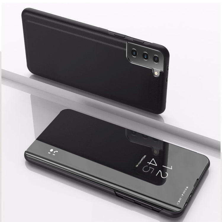 Custodia in pelle flip orizzontale placcata a specchio con supporto, For Samsung Galaxy S21 FE, For Samsung Galaxy A82 5G, For Samsung Galaxy A82 5G / Quantum 2