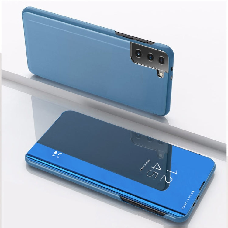 Custodia in pelle flip orizzontale placcata a specchio con supporto, For Samsung Galaxy S21 FE, For Samsung Galaxy A82 5G, For Samsung Galaxy A82 5G / Quantum 2
