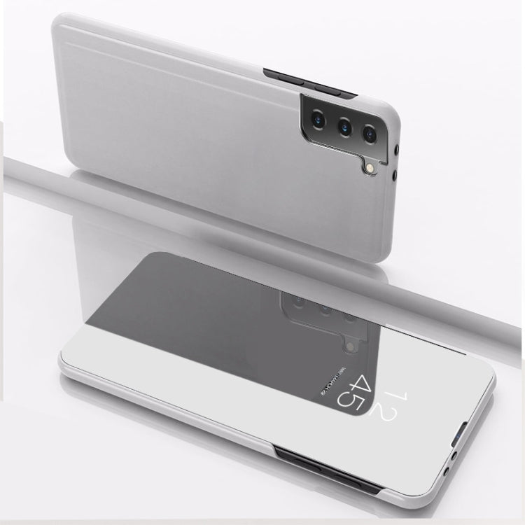 Custodia in pelle flip orizzontale placcata a specchio con supporto, For Samsung Galaxy S21 FE, For Samsung Galaxy A82 5G, For Samsung Galaxy A82 5G / Quantum 2