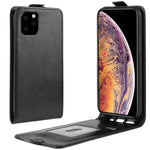 Custodia protettiva in pelle con vibrazione verticale Crazy Horse per iPhone 6/5 (2019)