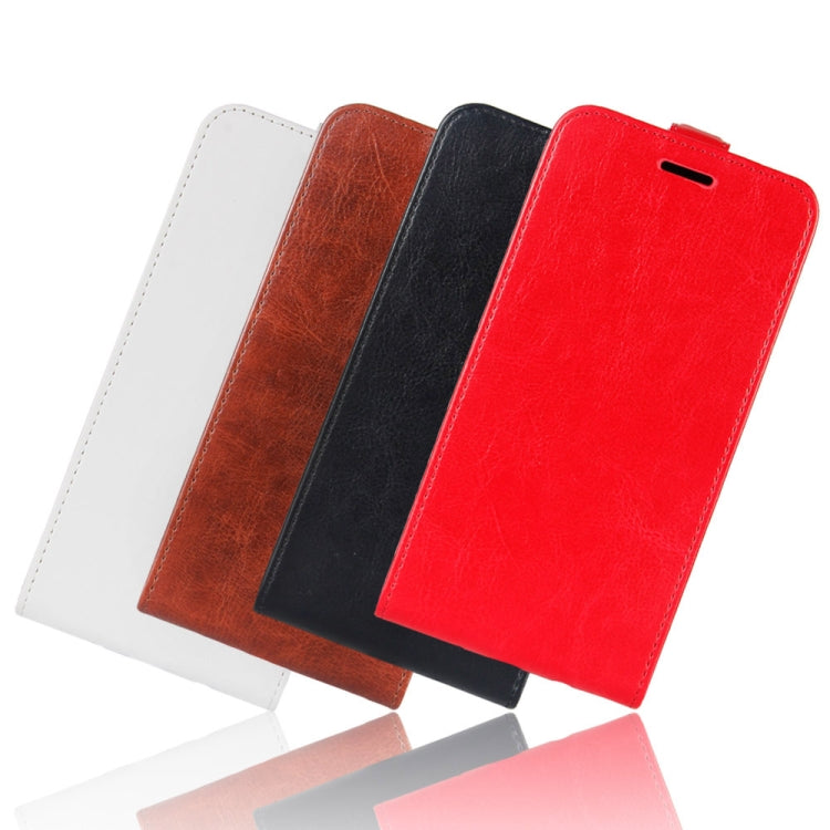 Custodia protettiva in pelle con vibrazione verticale Crazy Horse per iPhone 6/5 (2019)