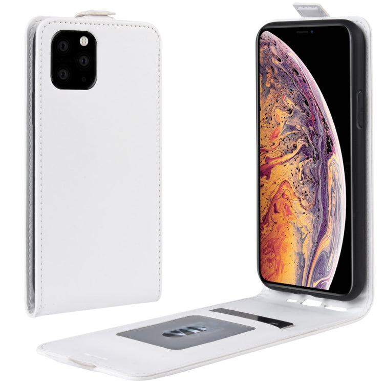 Custodia protettiva in pelle con vibrazione verticale Crazy Horse per iPhone 6/5 (2019)