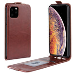 Custodia protettiva in pelle con vibrazione verticale Crazy Horse per iPhone 6/5 (2019)