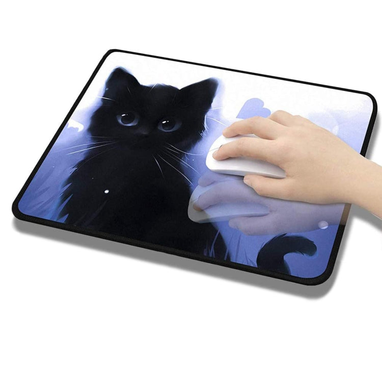 Tappetino per mouse da gioco E-sport antiscivolo Cartoon Cat