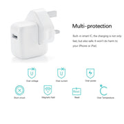 Caricabatterie da viaggio USB 12W per iPhone e iPad