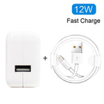 Caricatore USB 12W con cavo per iPhone e iPad