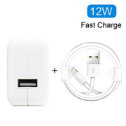 Caricatore USB 12W con Cavo per iPhone/iPad
