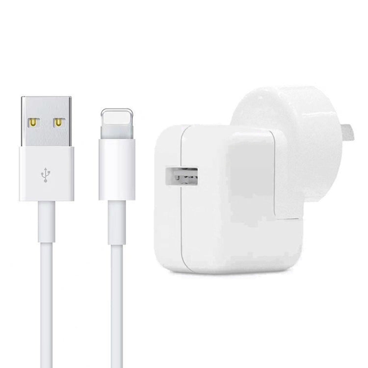 Caricatore USB 12W con cavo per iPhone/iPad