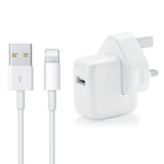 Caricatore USB 12W con cavo dati per iPhone iPad iPod