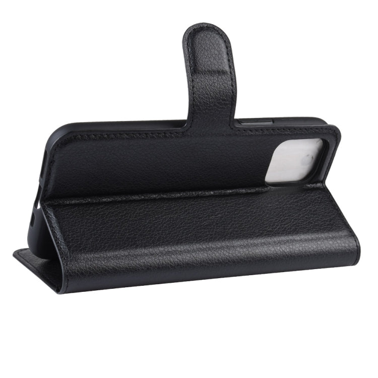 Litchi Skin Custodia per cellulare con supporto per portafoglio in pelle PU per iPhone XI (2019)