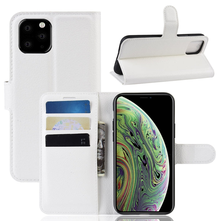 Litchi Skin Custodia per cellulare con supporto per portafoglio in pelle PU per iPhone XI (2019)