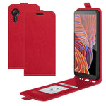 Per Samsung Galaxy Xcover 5 / Xcover 5S R64 Texture Custodia protettiva in pelle a vibrazione verticale singola con slot per schede e cornice per foto, For Galaxy Xcover 5