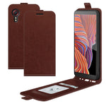 Per Samsung Galaxy Xcover 5 / Xcover 5S R64 Texture Custodia protettiva in pelle a vibrazione verticale singola con slot per schede e cornice per foto, For Galaxy Xcover 5