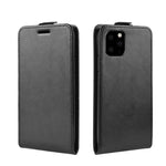 Custodia protettiva in pelle con flip verticale Crazy Horse per iPhone XI (2019)