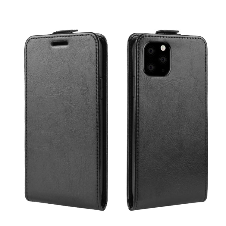 Custodia protettiva in pelle con flip verticale Crazy Horse per iPhone XI (2019)