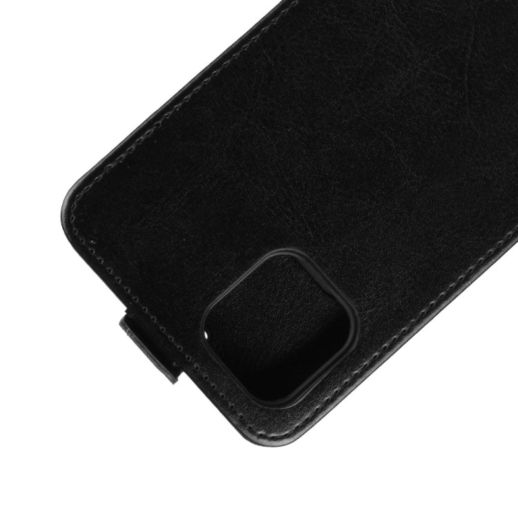 Custodia protettiva in pelle con flip verticale Crazy Horse per iPhone XI (2019)