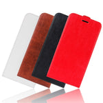 Custodia protettiva in pelle con flip verticale Crazy Horse per iPhone XI (2019)