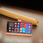 Per Samsung Galaxy A02 / M02 R64 Texture Custodia protettiva a vibrazione orizzontale singola con supporto e slot per schede e portafogli e cornice per foto, For Samsung Galaxy A02