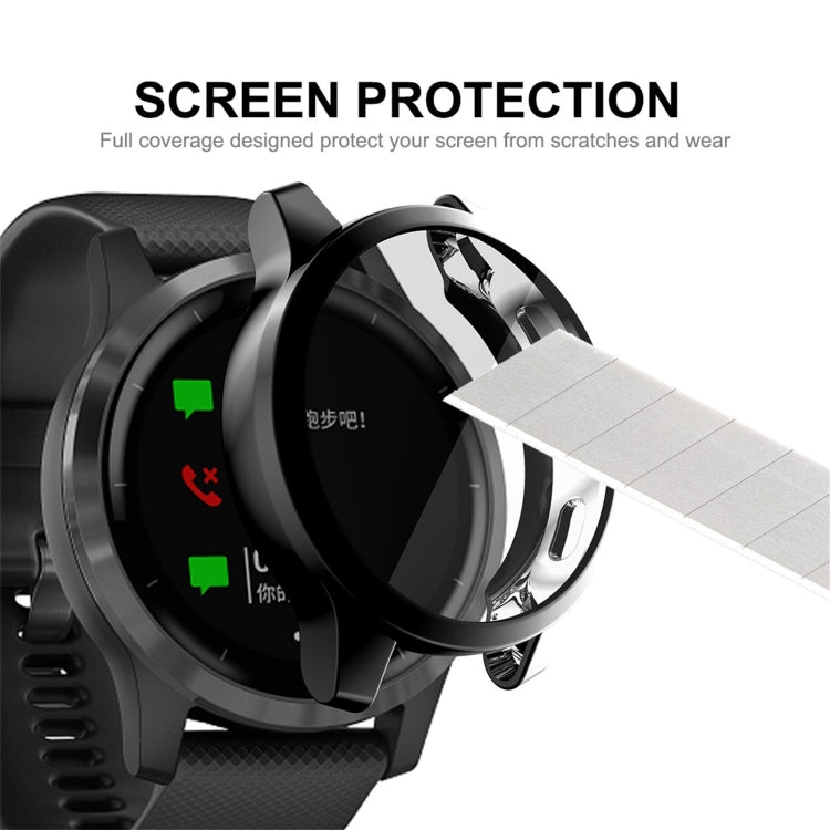 Per Garmin Venu 2 45mm / Vivoactive 4 45mm ENKAY Hat-Prince Custodia morbida in TPU placcato con copertura completa