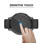 ENKAY Hat-Prince Custodia morbida in TPU trasparente a copertura totale, For Garmin Venu 2 45mm / Vivoactive 4 45mm, For Garmin Venu 2S 40mm / Vivoactive 4S 40mm, For OnePlus Watch, For Motorola Moto 360 (3rd gen)