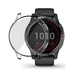 ENKAY Hat-Prince Custodia morbida in TPU trasparente a copertura totale, For Garmin Venu 2 45mm / Vivoactive 4 45mm, For Garmin Venu 2S 40mm / Vivoactive 4S 40mm, For OnePlus Watch, For Motorola Moto 360 (3rd gen)