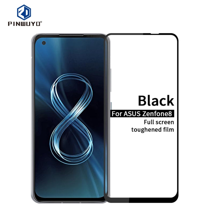 Pellicola in vetro temperato a schermo intero PINWUYO 9H 2.5D, For Realme 8 / 8 Pro, For OPPO K9, For Asus Zenfone 8 / ZS590KS, For Motorola Moto G20