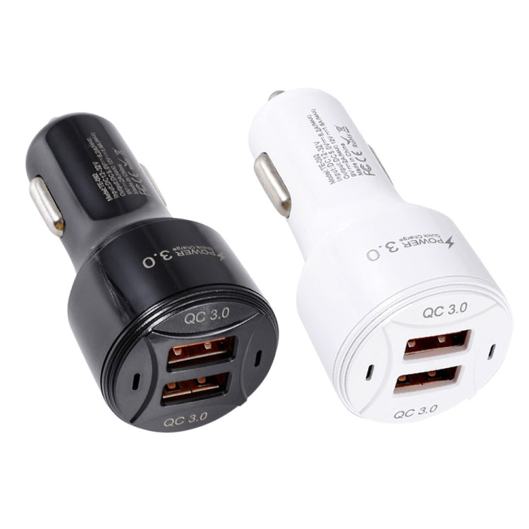 TE-092 36W Dual QC3.0 Caricabatteria da auto rapido USB, TE-092