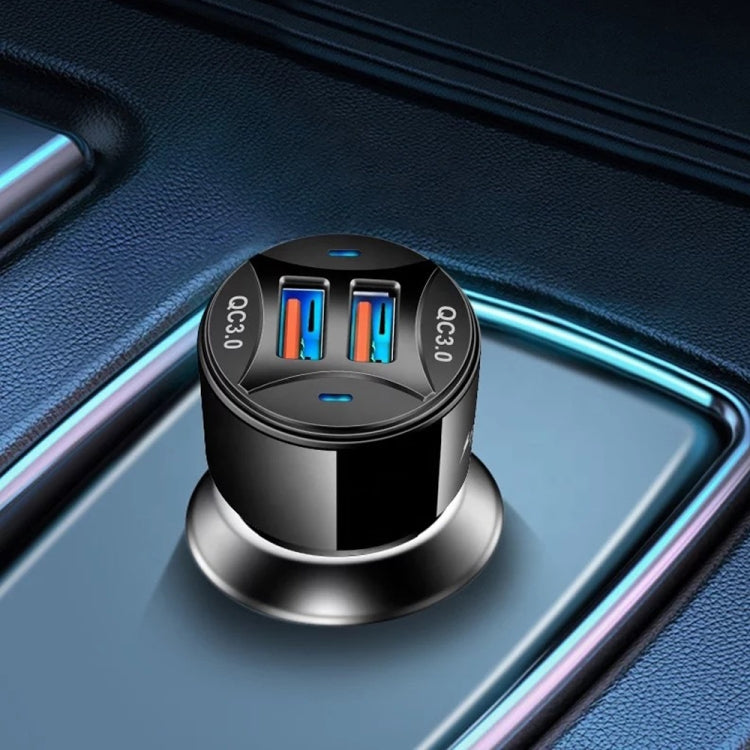 TE-092 36W Dual QC3.0 Caricabatteria da auto rapido USB, TE-092