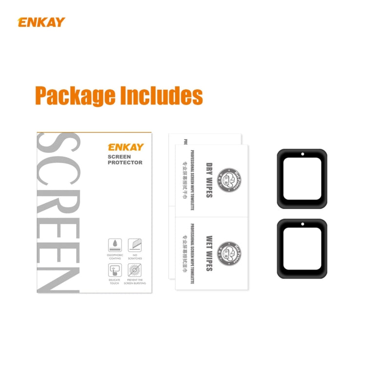 2 PZ ENKAY Hat-Prince 3D Full Screen Soft PC Edge + PMMA HD Screen Protector Film, For Redmi Watch (2 PCS), For Huawei B6 (2 PCS), For Venu 2 / Vivoactive 4 45mm (2 PCS), For Garmin Venu 2S / Vivoactive 4S 40mm (2 PCS)                                  ...